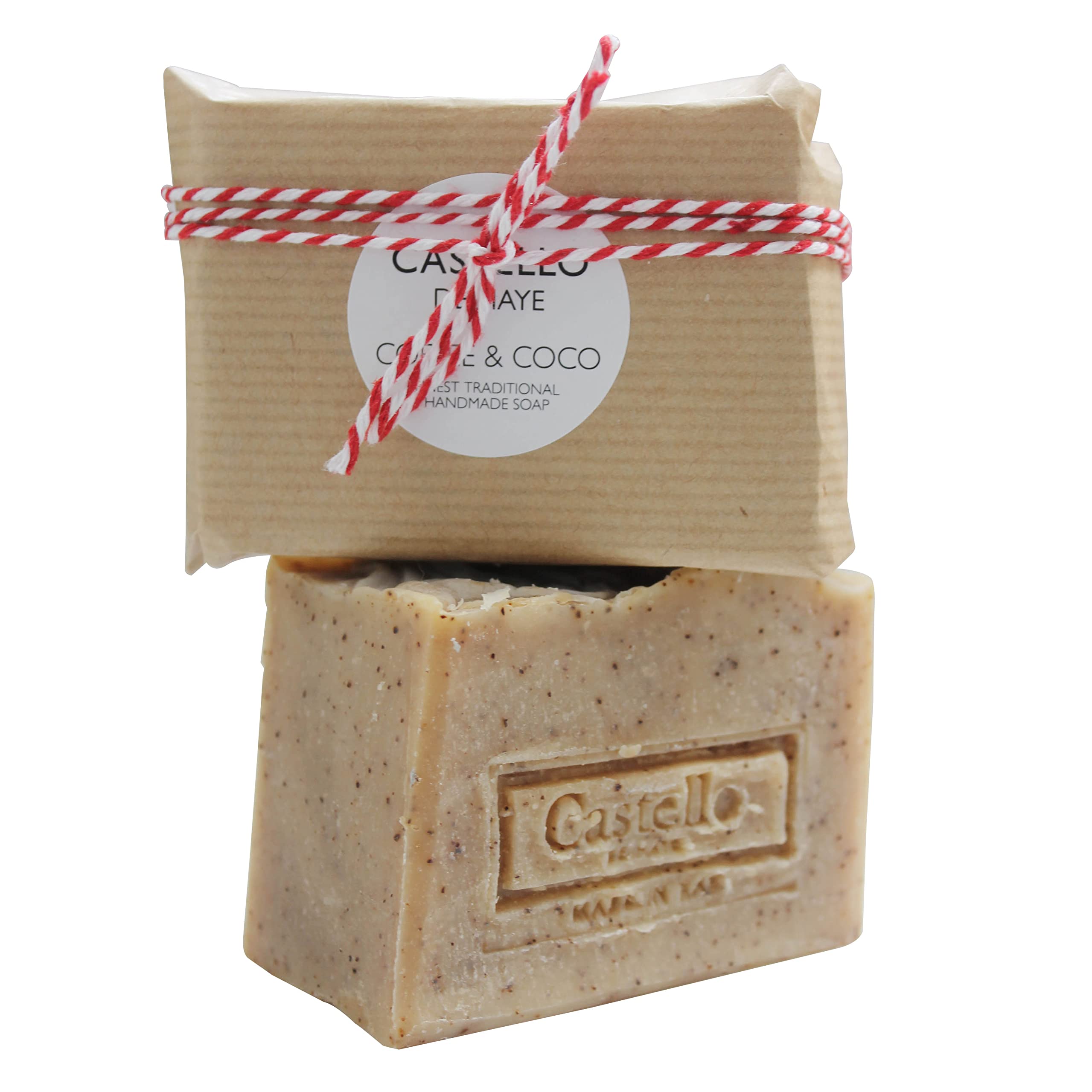 Coffee Soap Bar, Exfoliating Kitchen Hand Soap, 200g