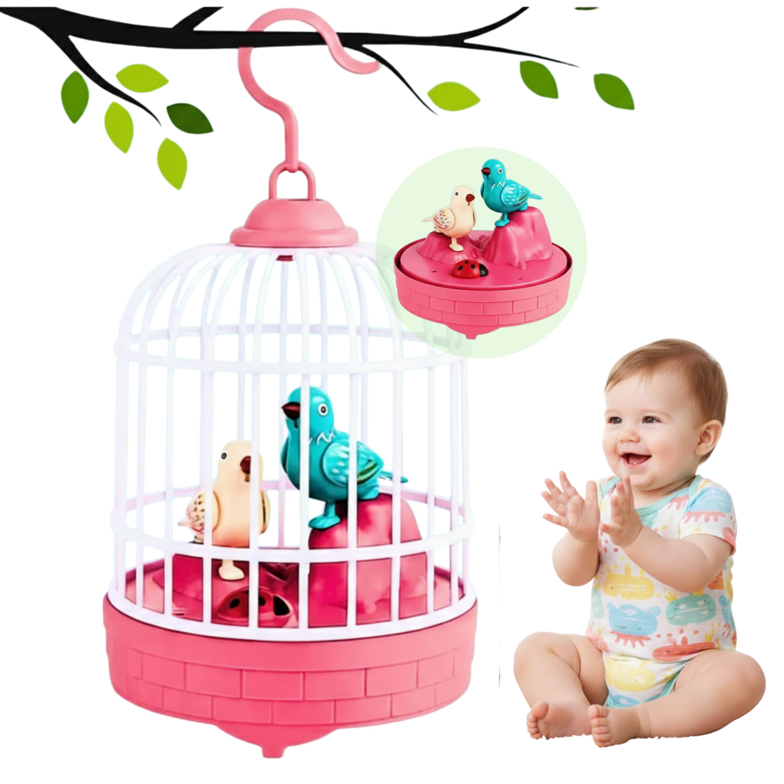 Buy Chigy Wooh Talking Bird Toy for Kids Interactive & Repeat What