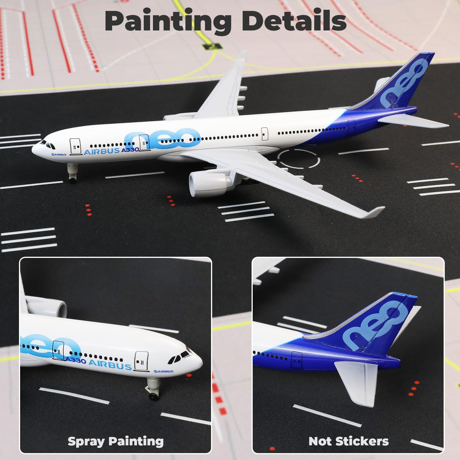 nuotie AIRPLANE MODEL 1/300 合金金属 航空機モデル Amazon.com: QIYUMOKE 1/300 A330 neo Diecast Metal Airplane Model