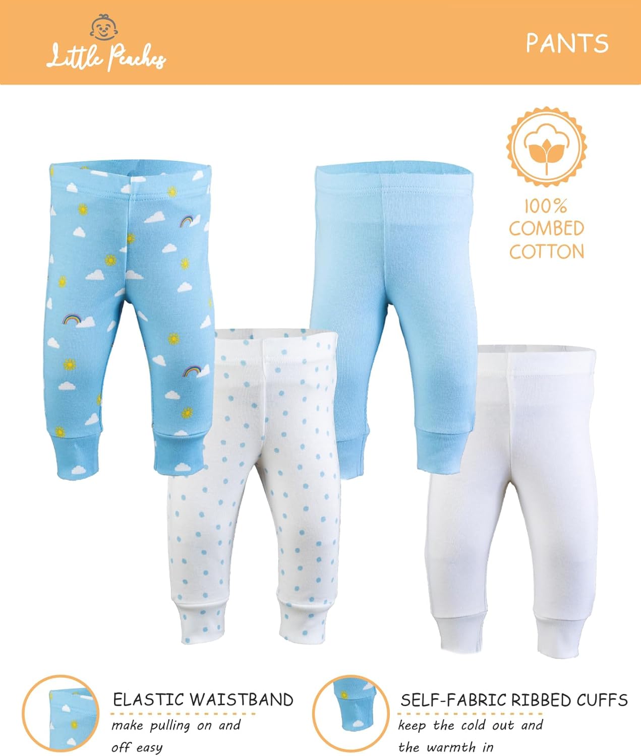 Baby Girl Clothes - Layette Gift Set for Baby Boys, Fits 0 to 3 Months Baby,Newborn Clothes & Accessories Set - Image 4