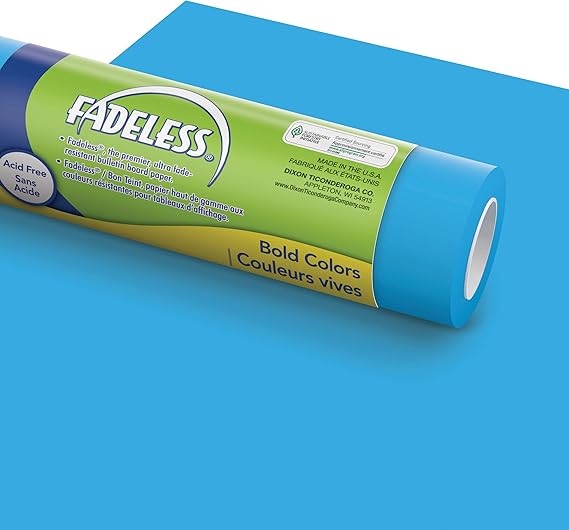 Fadeless Bulletin Board Paper, FadeResistant Paper for