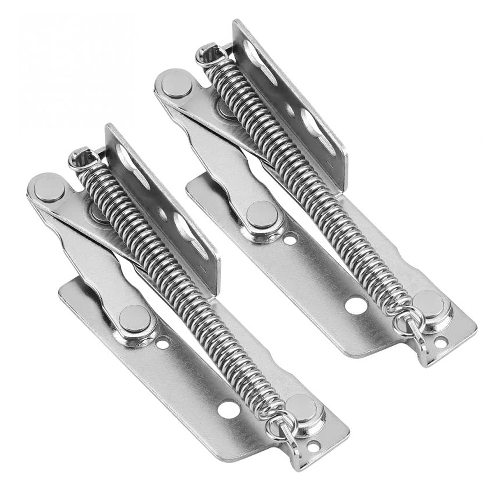 Shundeed One Color 2Pcs Steel Spring Door Hinges，Durable Lift Up Hinge For Cabinet Cupboard Closet Wardrobe Hinge Furniture Hardware Accessories