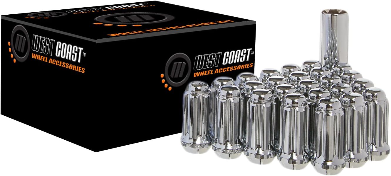 W5596ST 9/16" Spline Closed End Wheel Truck Lug Nut