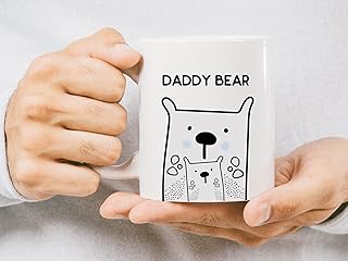 Daddy Bear Mug Papa Bear Mugs Dad Mugs Fathers Day Gift Baby Shower Gifts New Dad Gifts Dad Mugs Mugs For Dad New Parent Gifts Dad Est. 2022