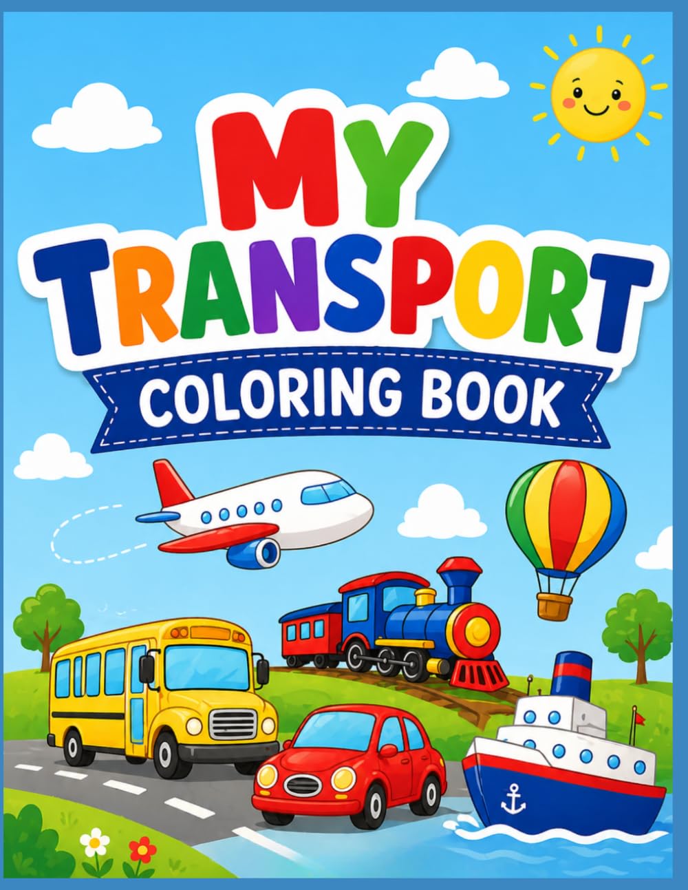 My Transport Coloring Book