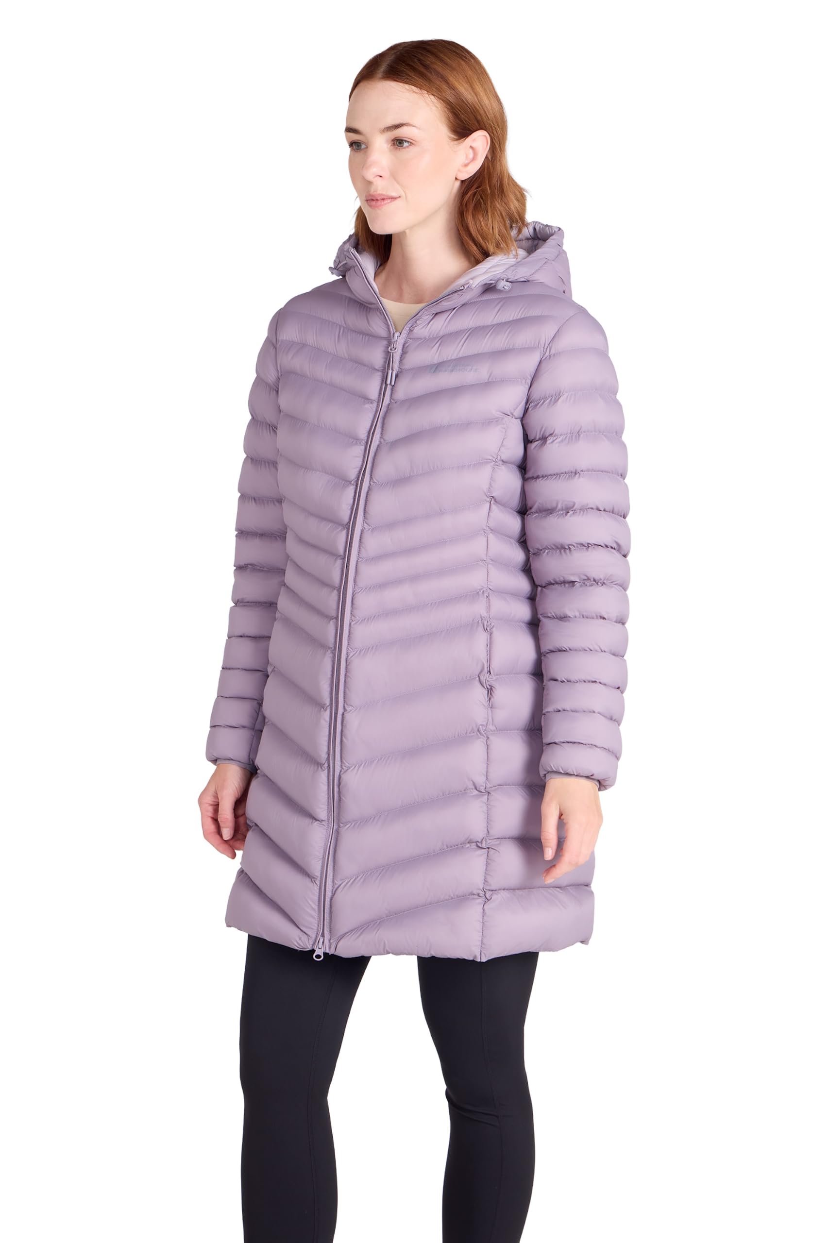 Mountain Warehouse Florence Womens Long Padded Jacket Dusky Purple 8