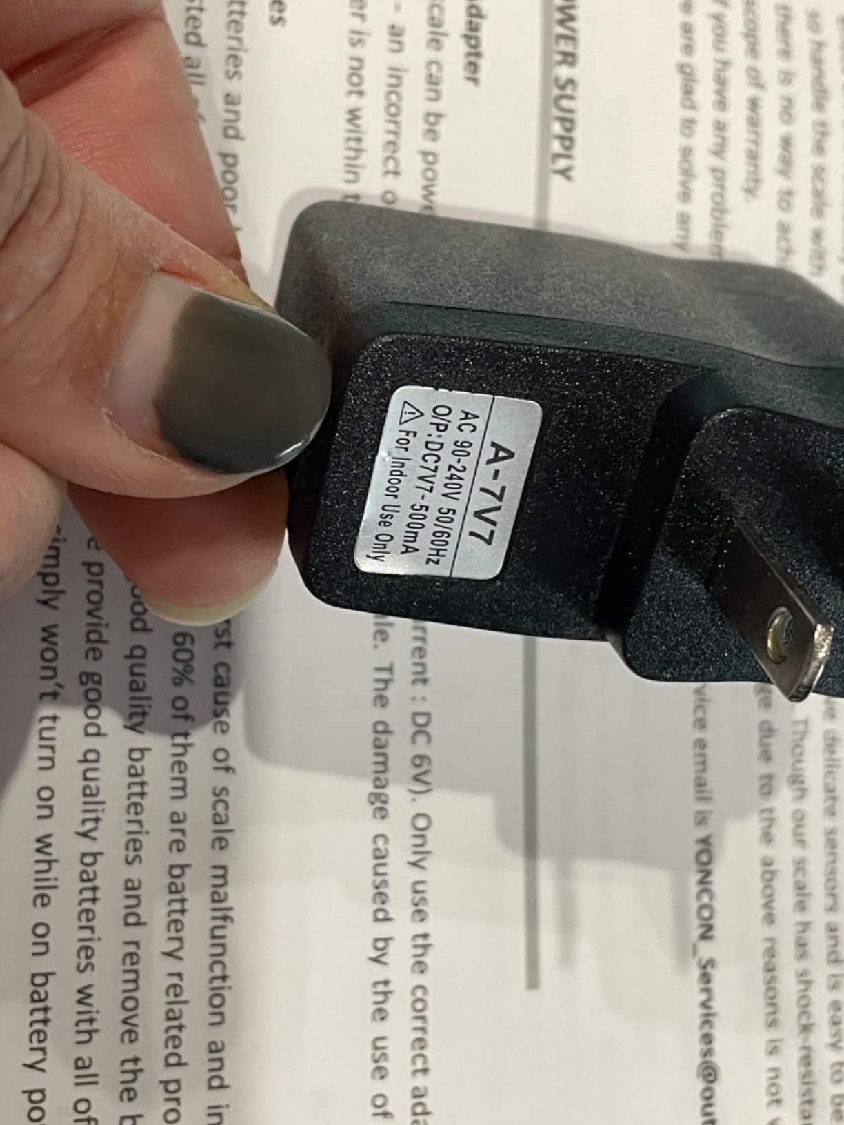 Nice size, reactive buttons, just what I wanted, but…