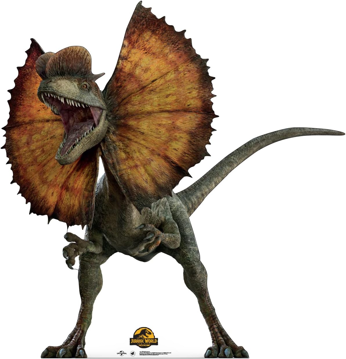 Cardboard People Dilophosaurus Life Size Cardboard Cutout Standup - Jurassic World Dominion (2022 Film)