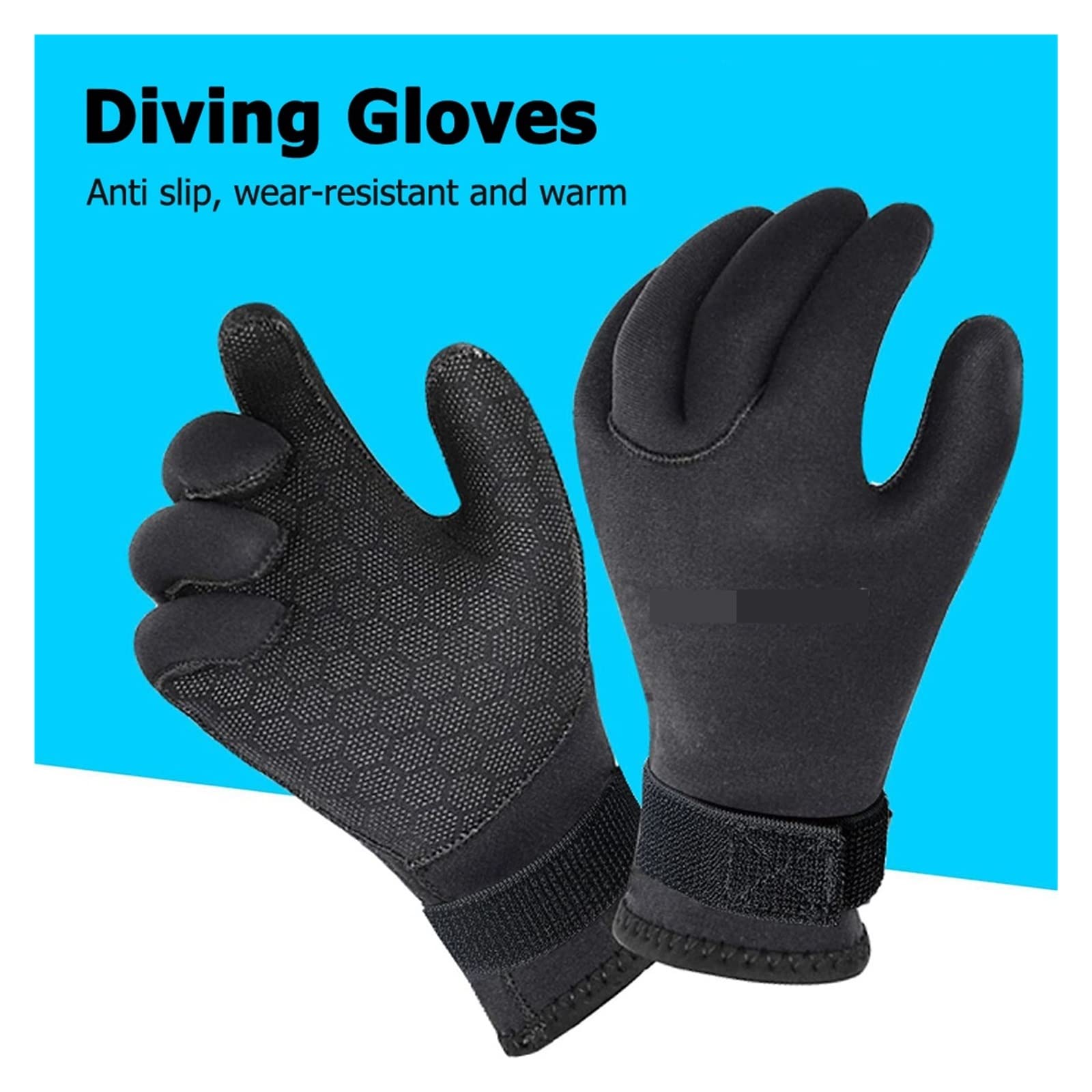 1Pair 5mm Neoprene Nuoto Scuba Diving Guanti Antiscivolo Tenere caldi Guanti invernali for uomo Snorkeling Surf Sci Sport acquatici Ampia Gamma Di Applicazioni