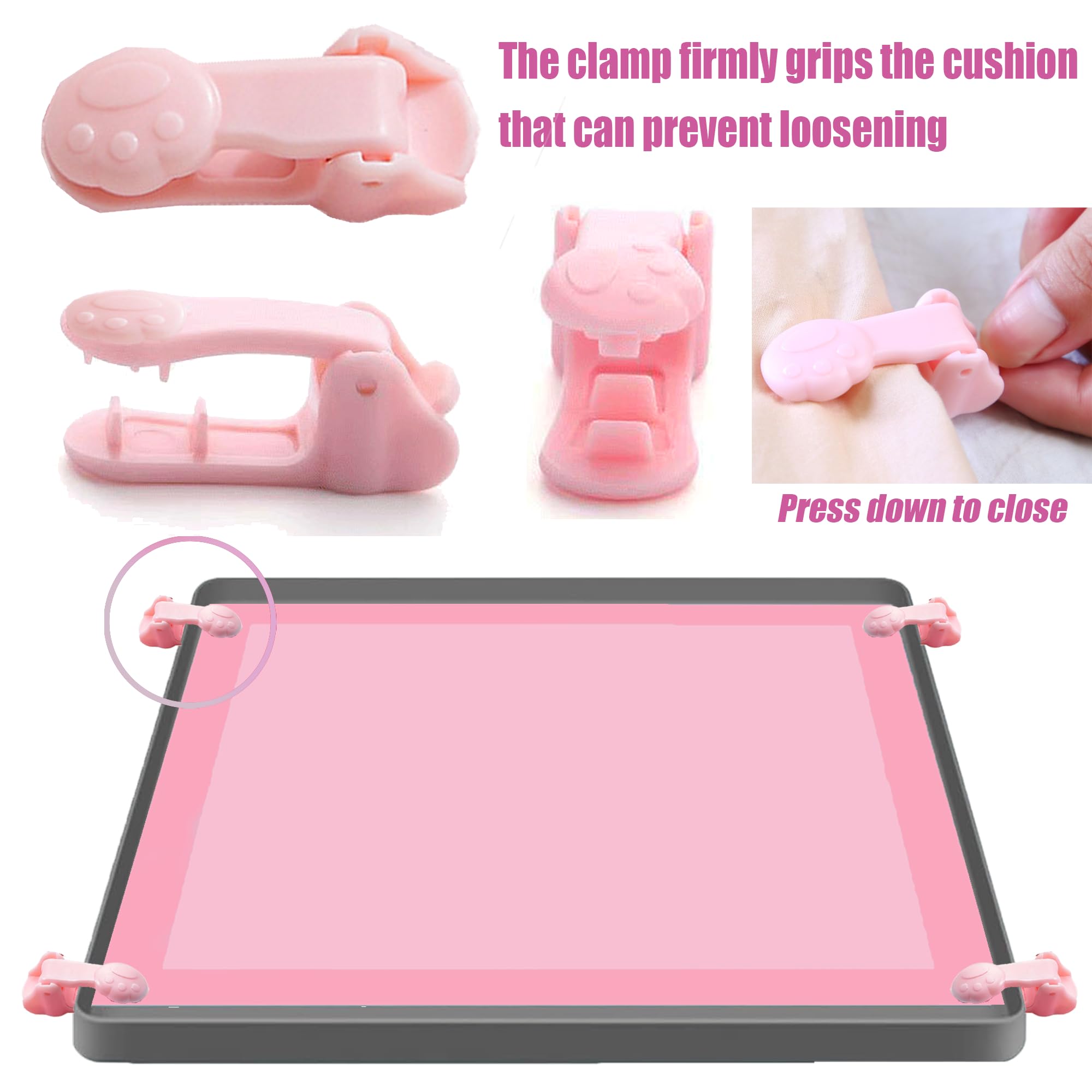Puppy Pee Pad Tray Halter Set für Hunde, rutschfeste Silikon Hund Pee Pad, Multifunktionale Staubdichte wasserdichte, Easy Cleaning Pee Pad Tray Mit,Praktische Dinge Zu Hause