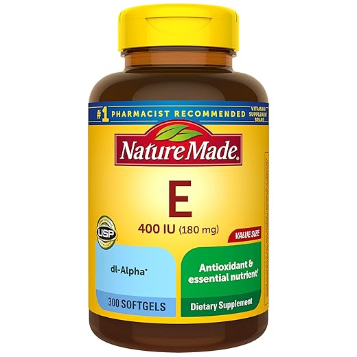 Vitamin E 400 IU dl-Alpha Softgels