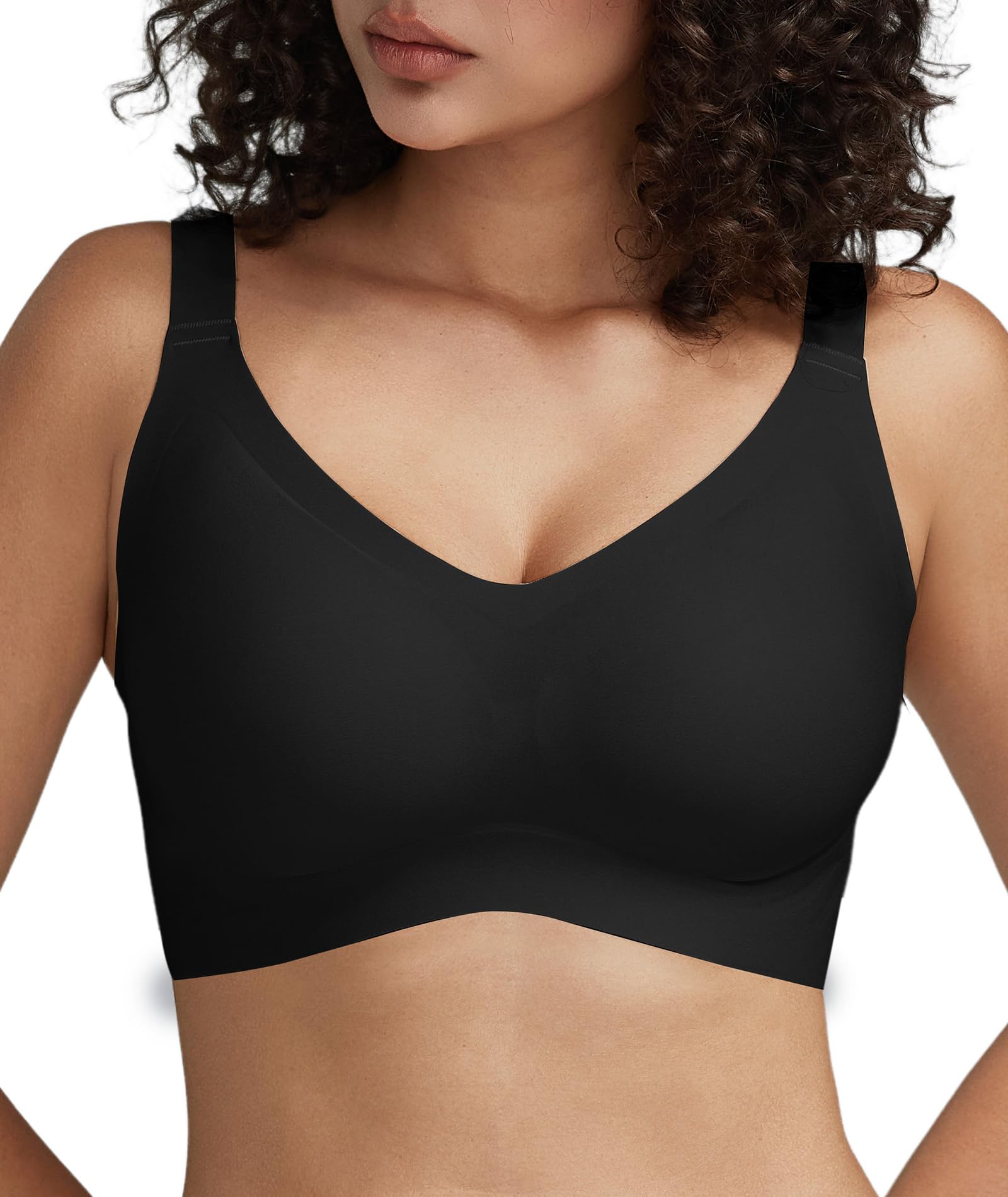 Jelly-Strip Wireless Minimizer Bra