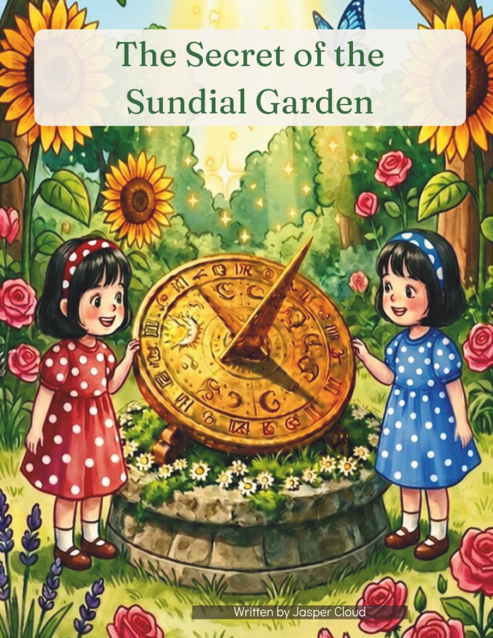 The Secret of Sundial Garden: An Illustrated Magical Adventure for Kids