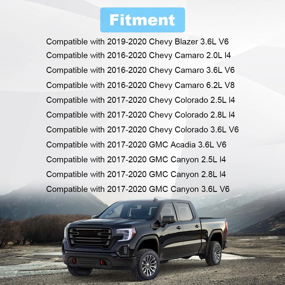 JDMON Ignition Coils Pack with Spark Plug Compatible with GMC Acadia Chevy Camaro Colorado Buick LaCrosse Cadillac ATS CT6 CTS XT5 3.6L UF830 91768 12666339