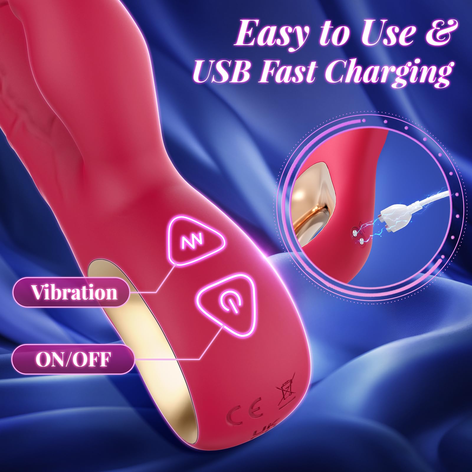 Vibratore a coniglio per donna, 9 x 9 modalità oscillante vibrante vibratore per donne giocattoli sessuali femminili per donne giocattoli stimolanti clitorise vibratori bacchetta vibratori giocattoli