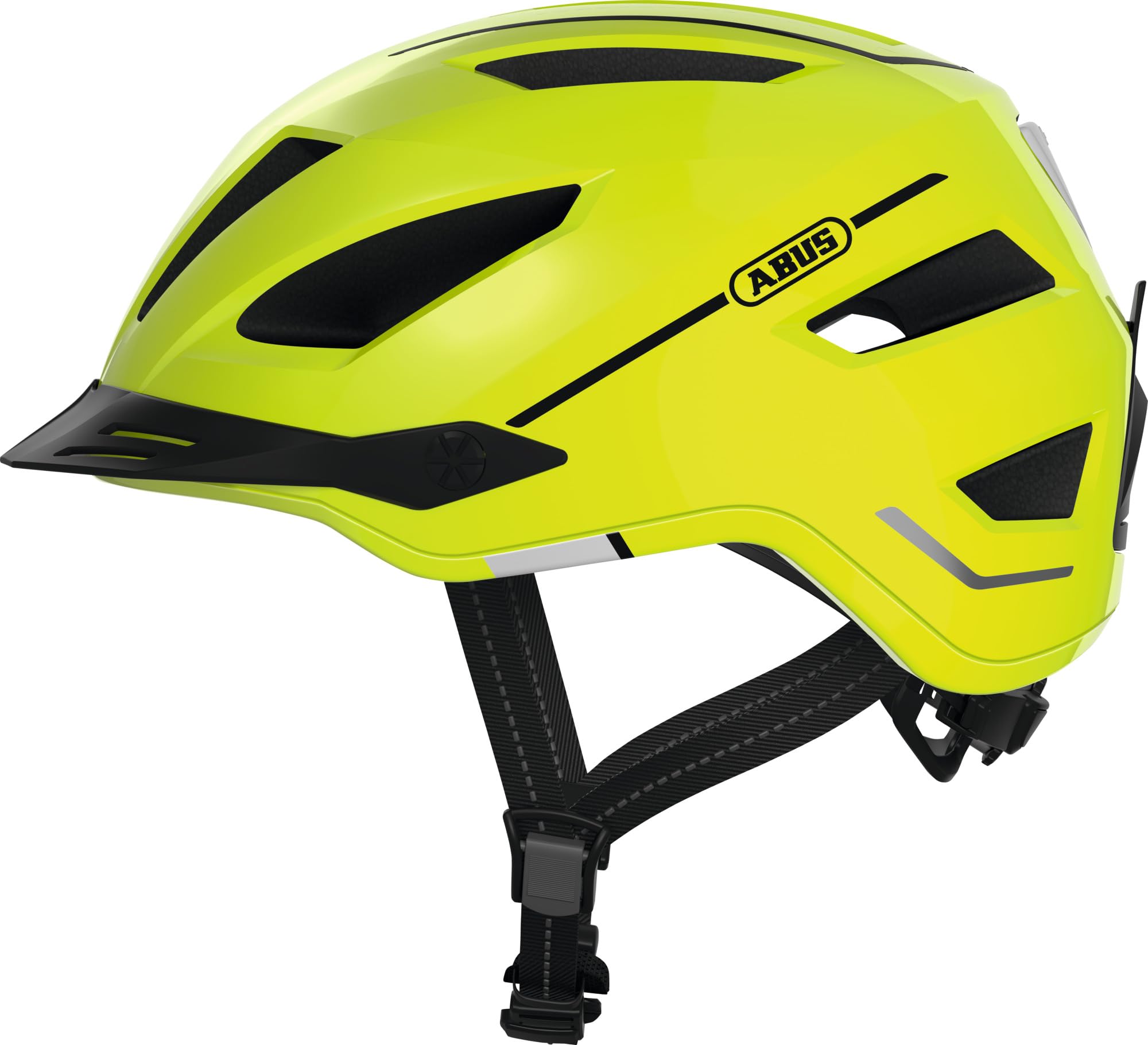 ABUS city helmet Pedelec 2.0 - bicycle helmet with rear light and rain cover - for city traffic - for men and women