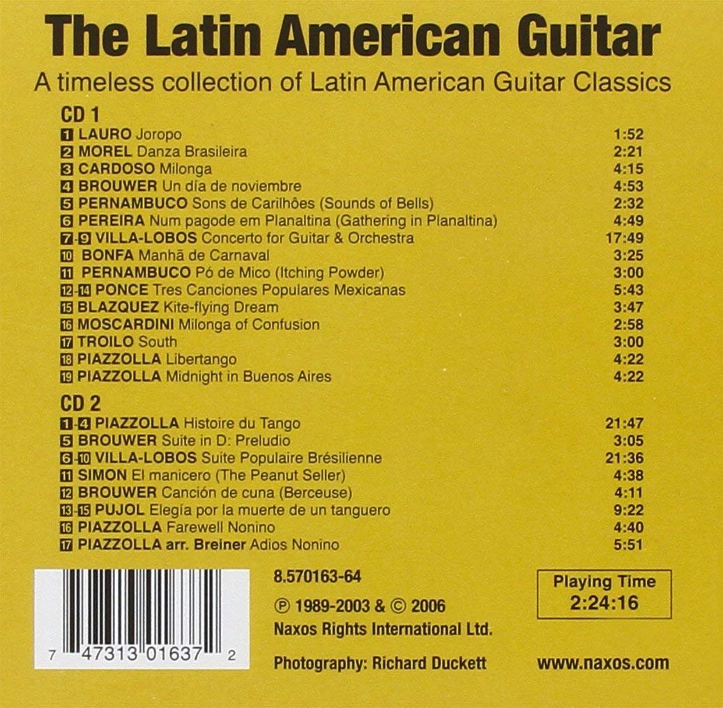 LATIN AMERICA GUITAR-36TR