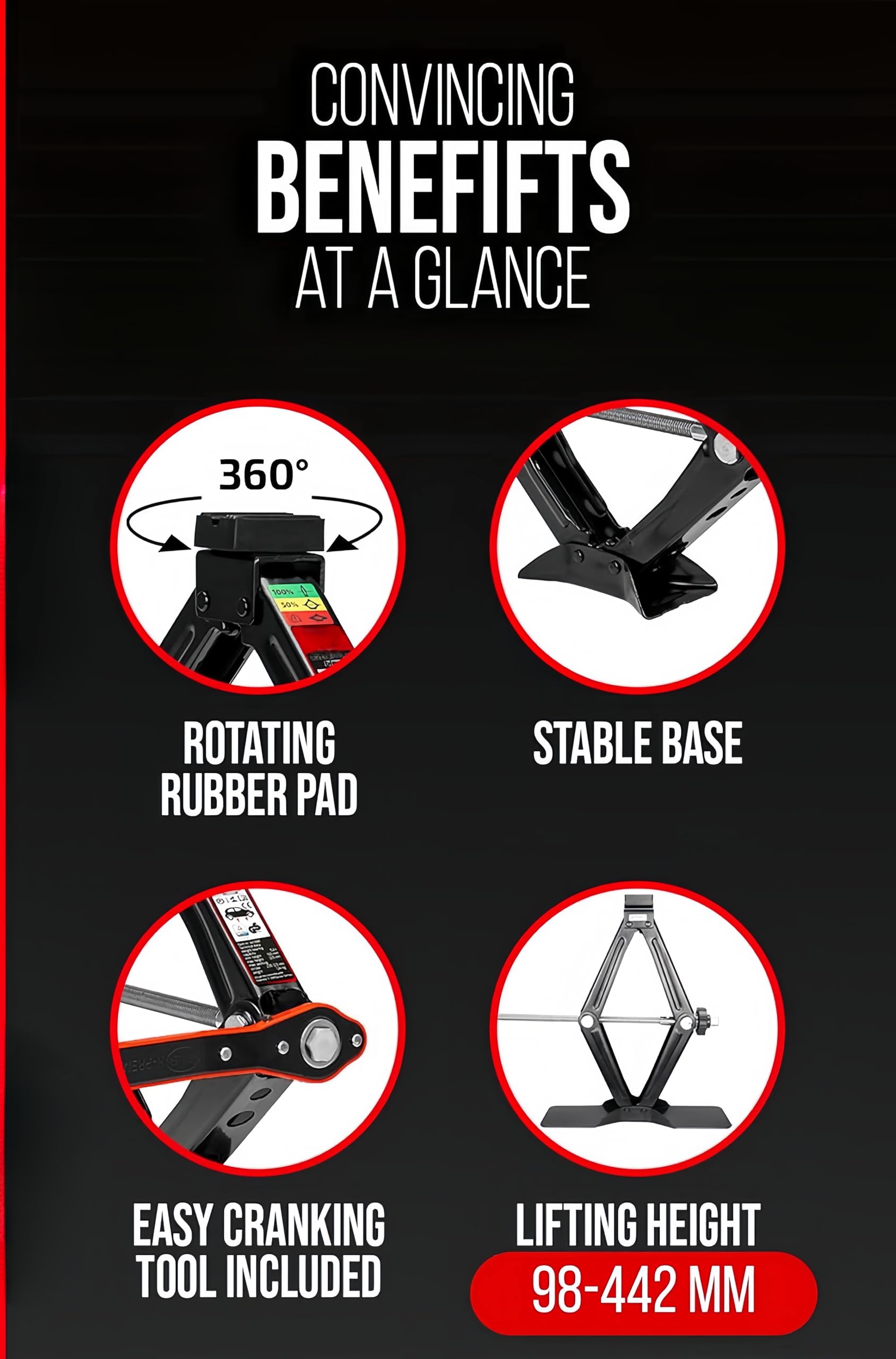 Kit Ruotino Di Scorta 17" Per Ford Kuga, Volvo XC40/XC60 - Con Cric, Chiave E Sacca - 135/90R17 - Foto 8