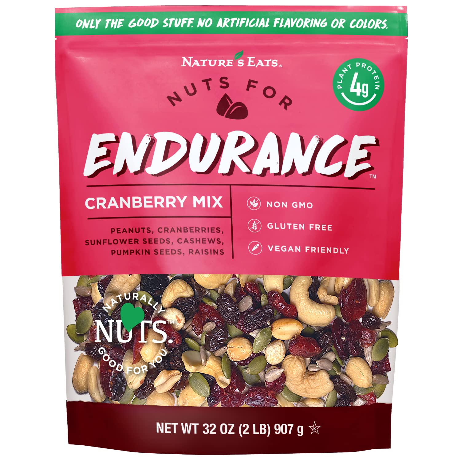 Nature's Eats Endurance, Cranberry Mix, 32 Oz 32 Ounce (Pack of 1)