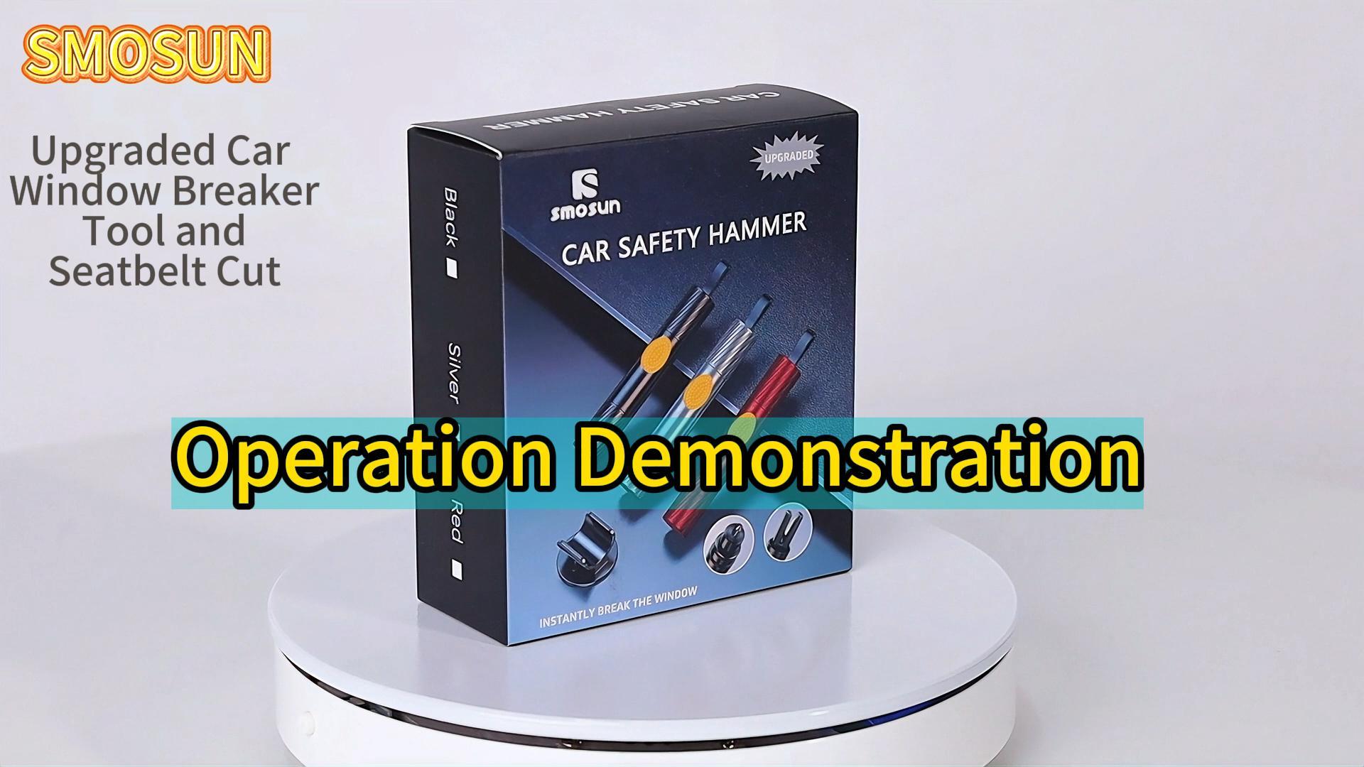 Amazon.com: smosun Safehammer - 2026 Upgraded Safe Hammer Glass