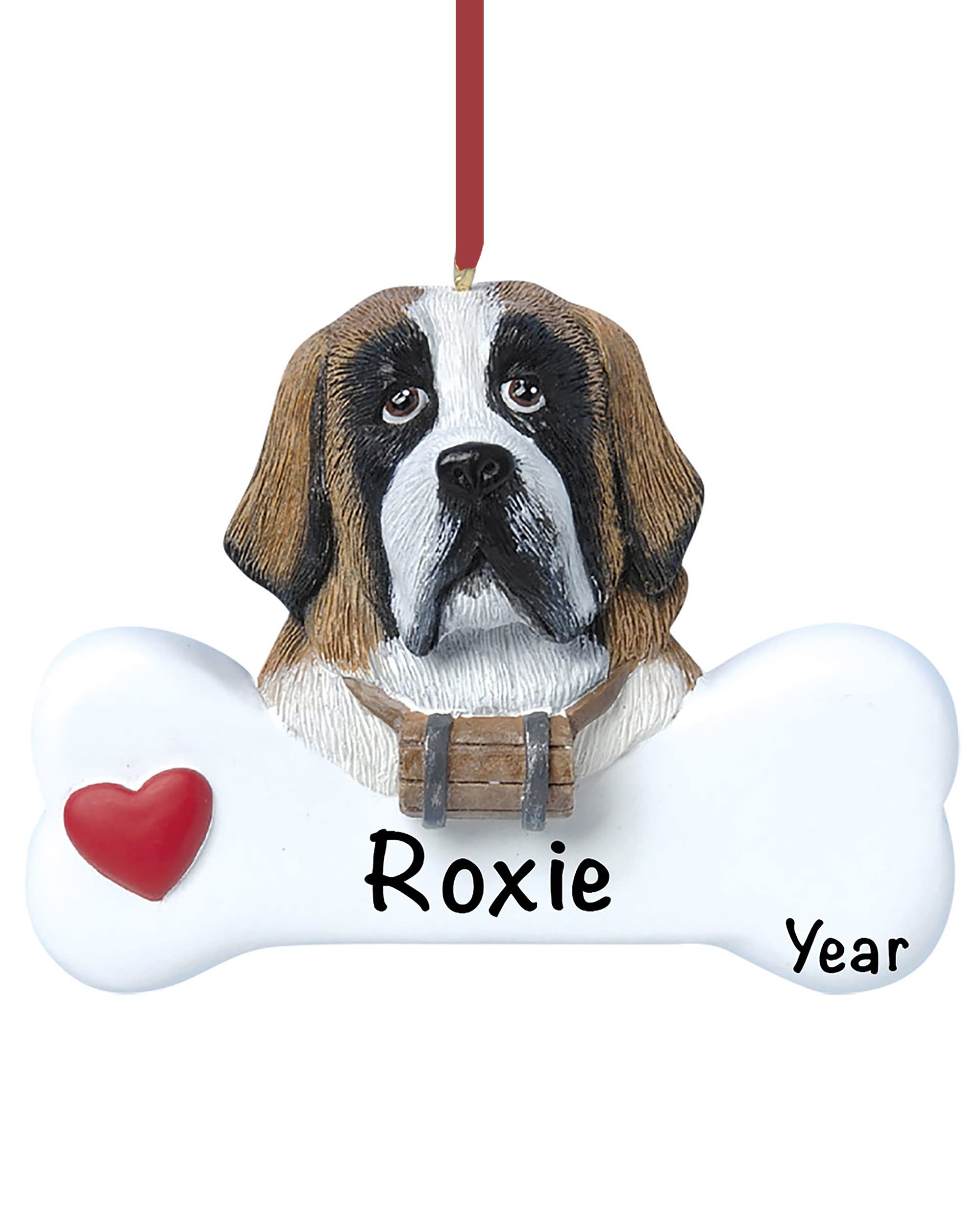 St bernard christmas decorations Clearance