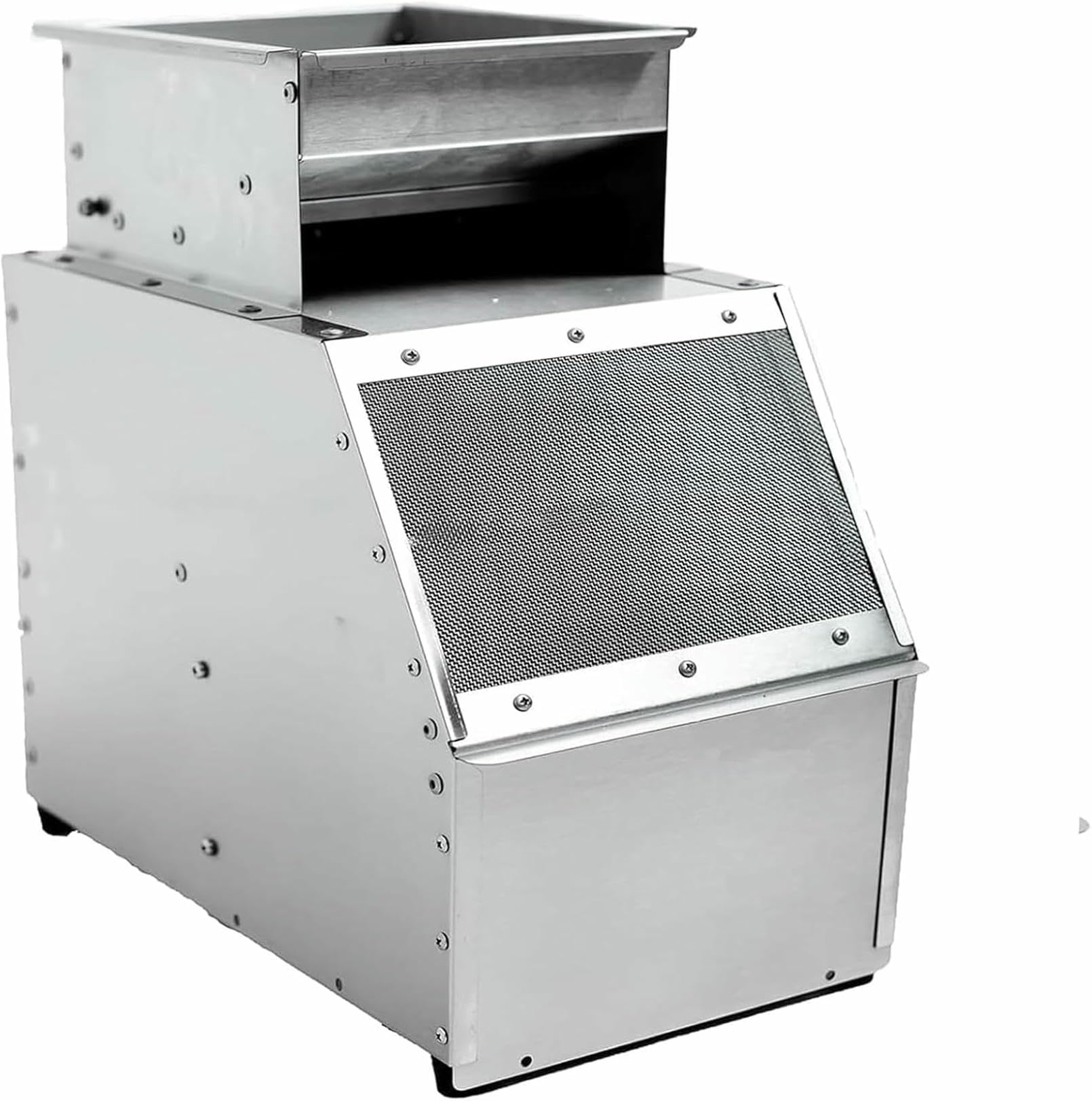 Divisor de carcasa soplada, limpiador eléctrico de granos con ventilador de velocidad ajustable, puerto de alimentación ampliado para granja