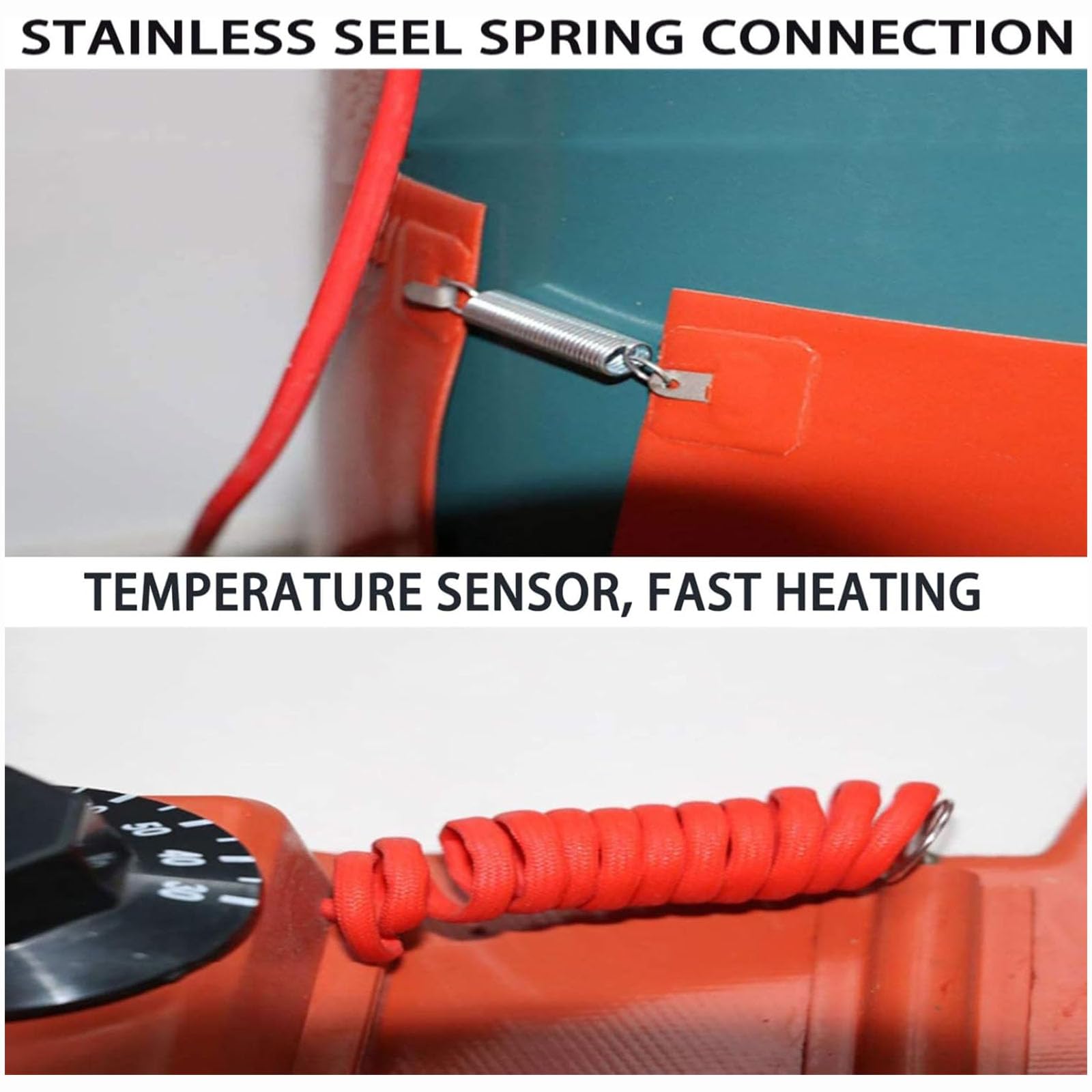 Fassheizband, 55 Gallon Silikon Elektrische Matte mit 30-150°C Thermostat, Isolierte Fassheizung Pad fur Honig Biodiesel Industrieol(Digital,150L 1520 * 250/2000W)