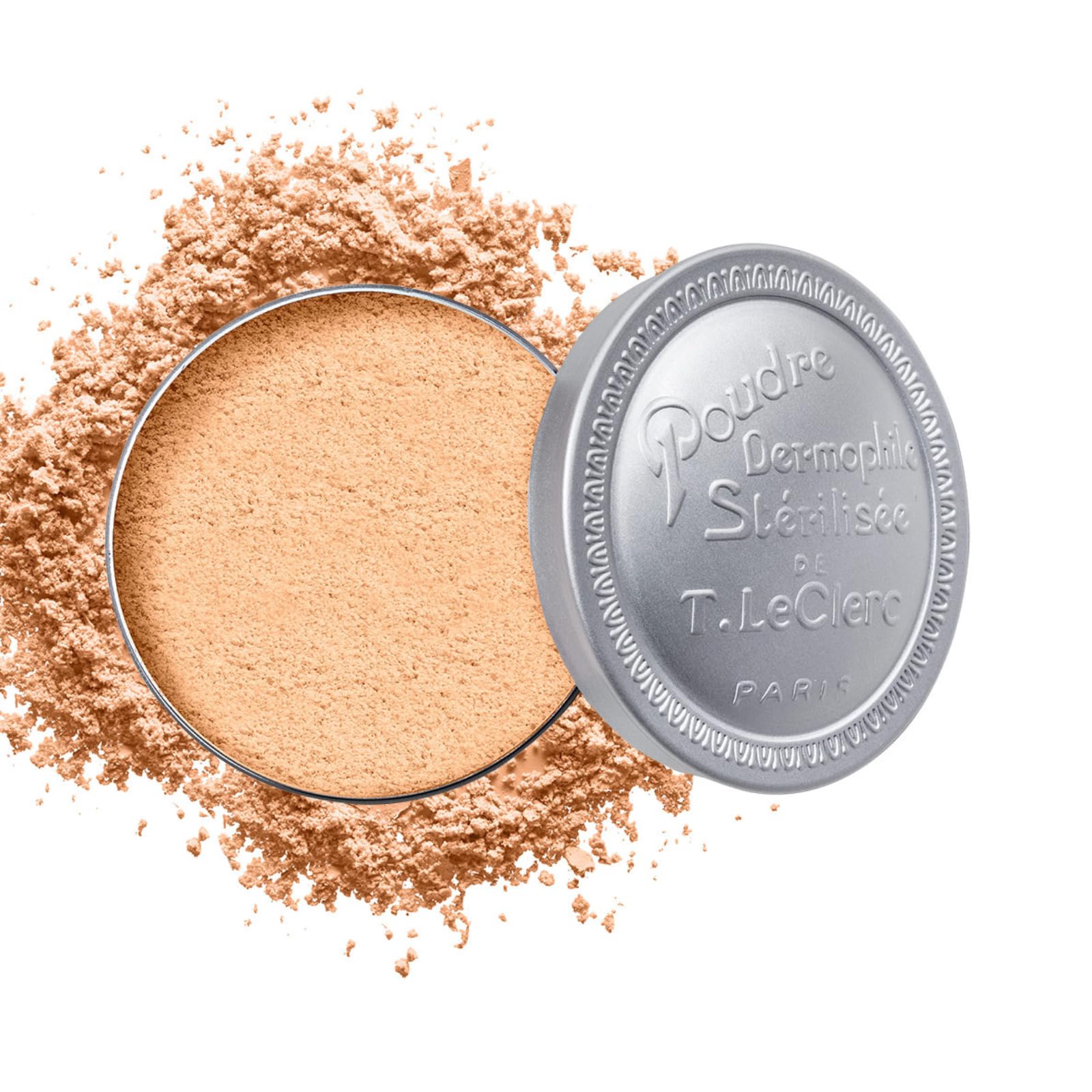T. LeClerc Loose Facial Powder - Face Makeup Setting Powder Longwear, Blendable Mineral Minimizes Pores & Perfects Skin Tones Blurs Fine Lines