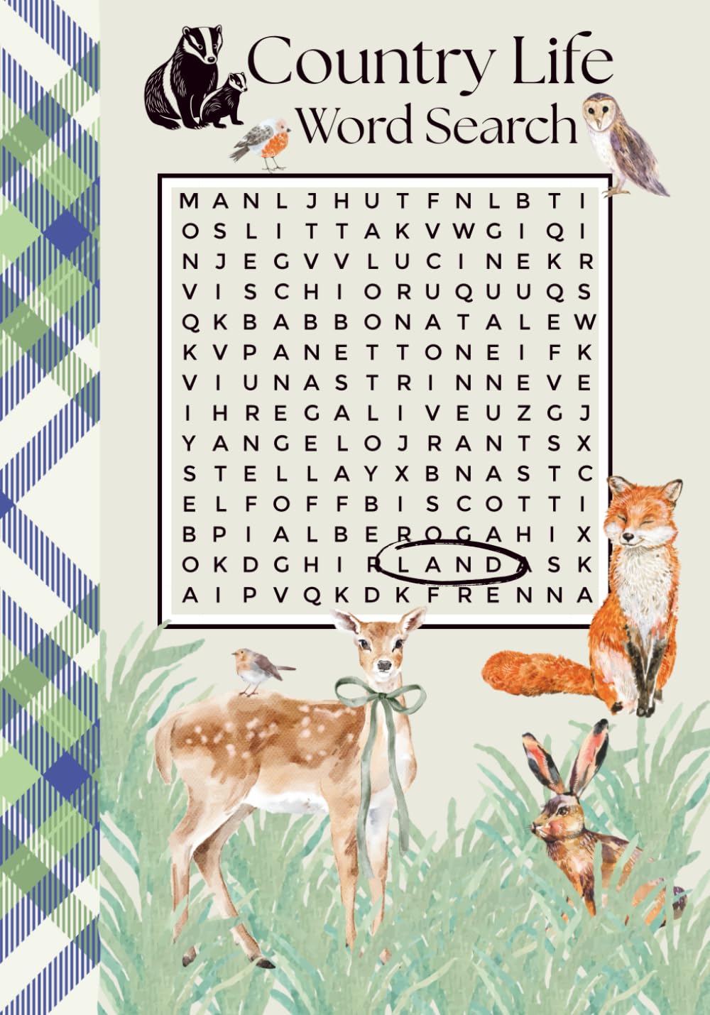 Country Living Word search: A relaxing word search book containing 50 puzzles. Inspired by country life, tradition, nature, and rural living.