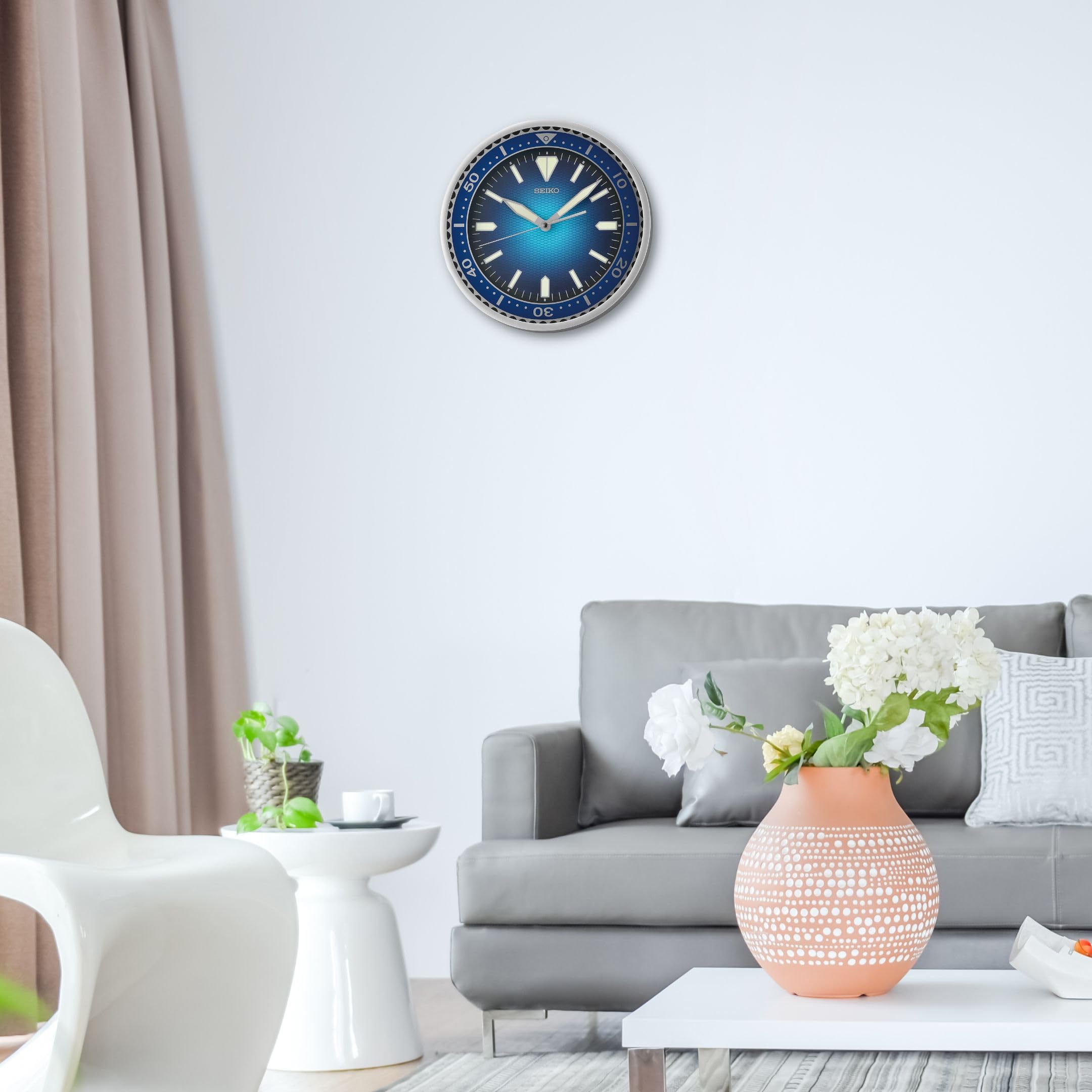 Amazon.com: Seiko 12 Inch Heritage Design Watch Dial Wall Clock