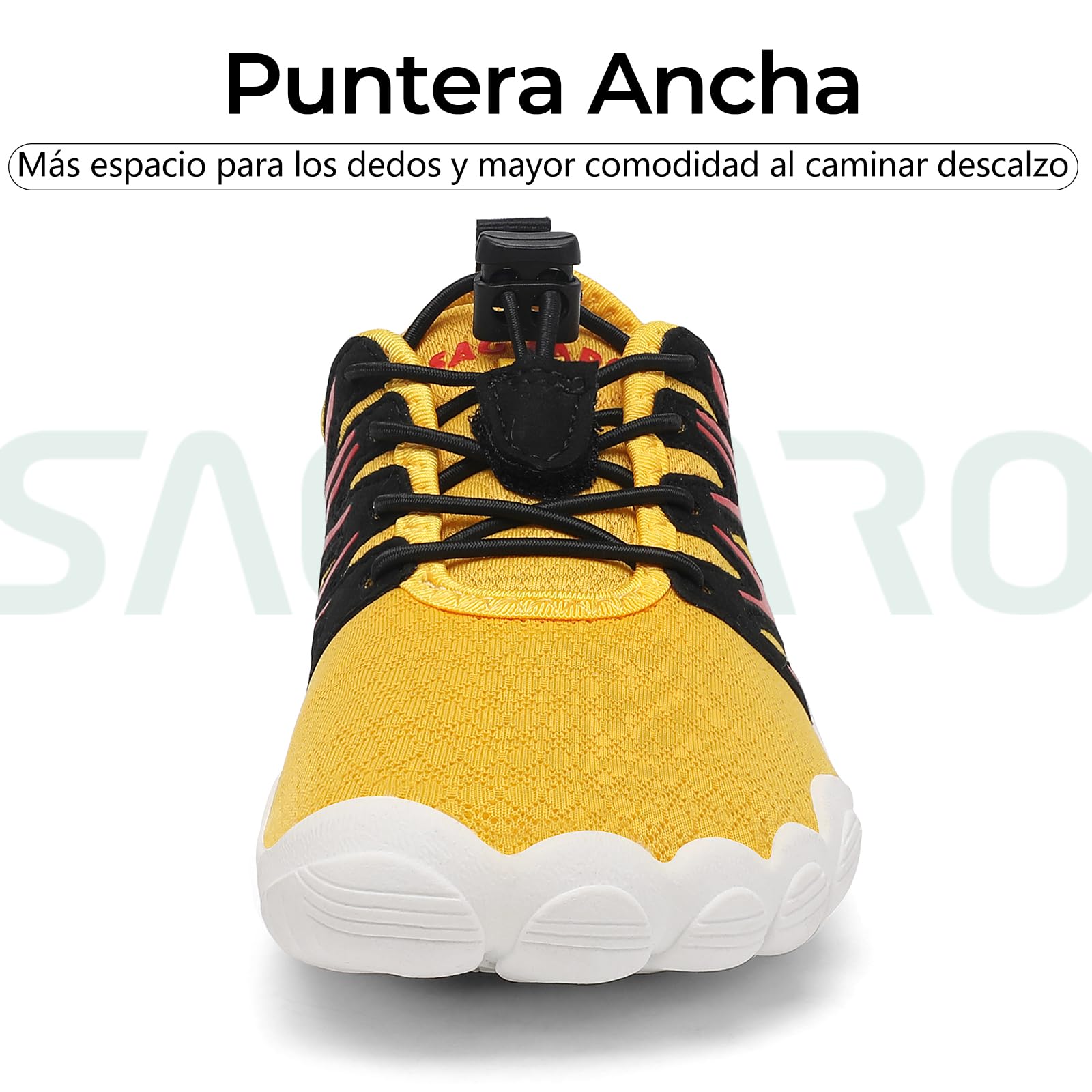 SAGUARO Badeschuhe Barfußschuhe Kinder - Breite Schnell Trocknend Leicht Weich - Strand Meer & Surfen, Gr.25-38