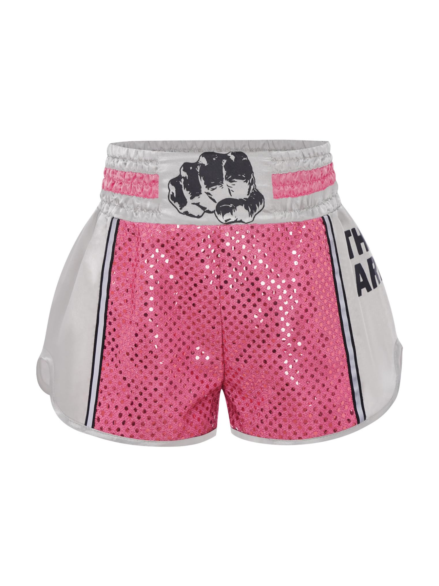 Freebily Pantalones Cortos De Boxeo para Niños Pantalones Cortos De Entrenamiento Secado Rápido Shorts Kickboxing BJJ Artes Marciales
