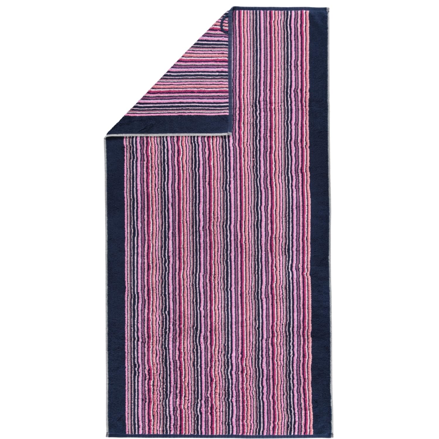Cawö Home Remake 2020 Lot de serviettes de bain à rayures Multicolore 70 x 140 cm