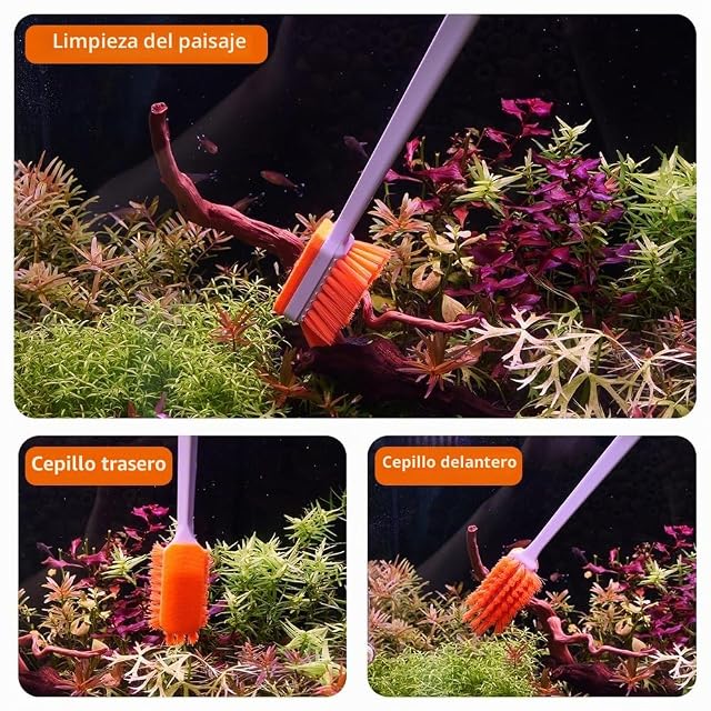 Foto 6 de 8 de DONGKER Cepillo de limpieza de acuario