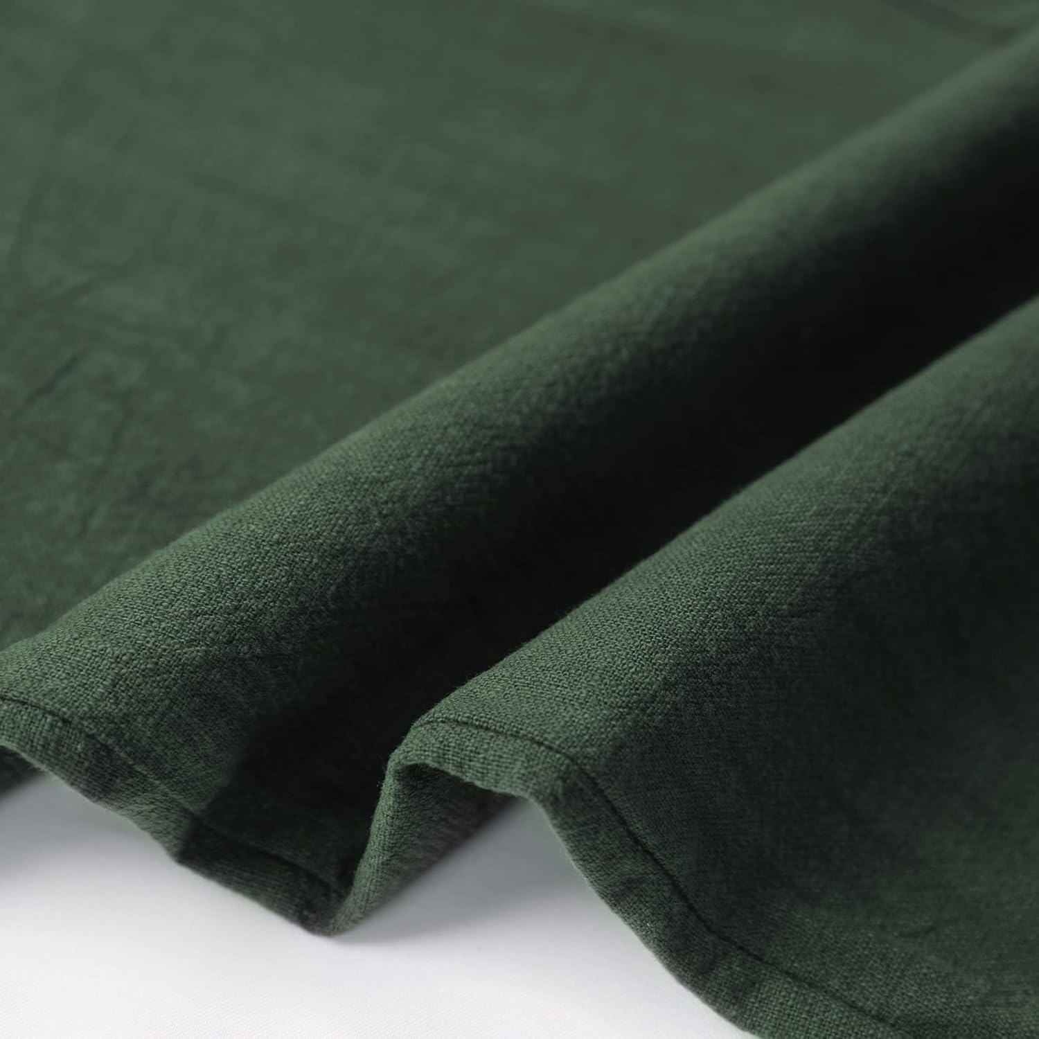 Tanming Linen Pants for Women Summer Casual High Waisted Drawstring White Beach Pant - Image 6