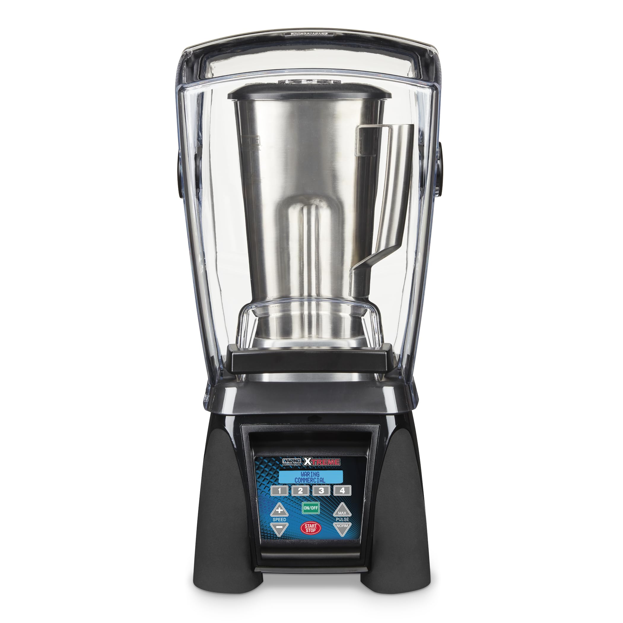 Waring Commercial MX1500XTS 3 5 HP Blender with 4 recipe programable LCD Display Noise Reducing Sound Enclosure and