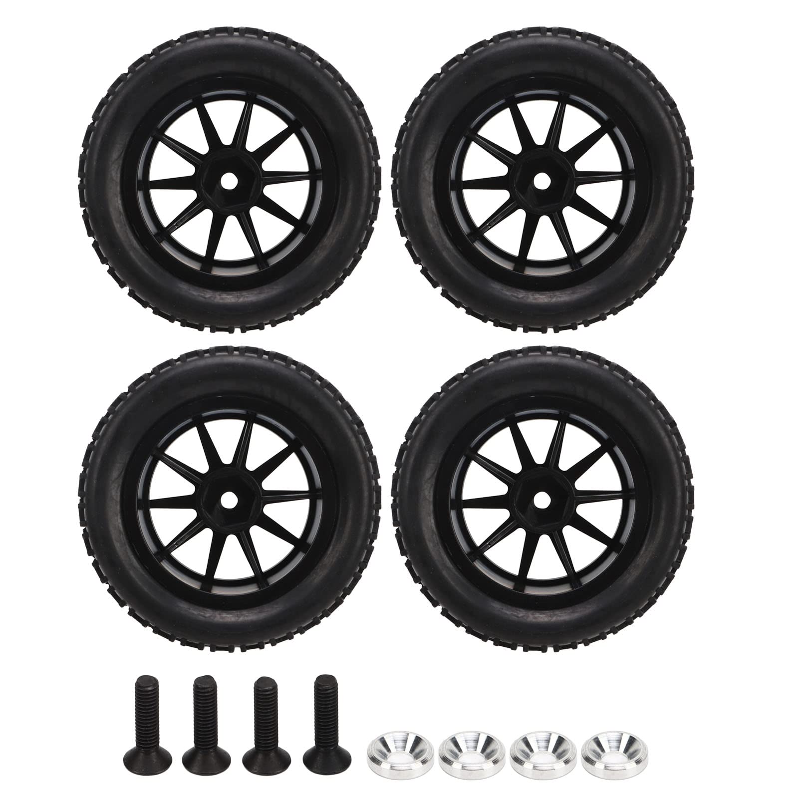 Amazon | Walfront ラジコンカー タイヤ 4個セット 1 16スケール