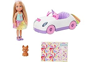 Chelsea Barbie Set: Magical Unicorn Adventure with Playset and Doll