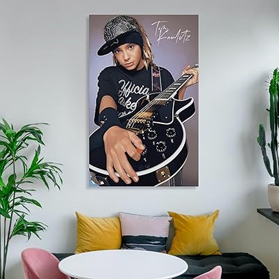 Tom Kaulitz Poster Sur Toile Pour Décoration Murale D