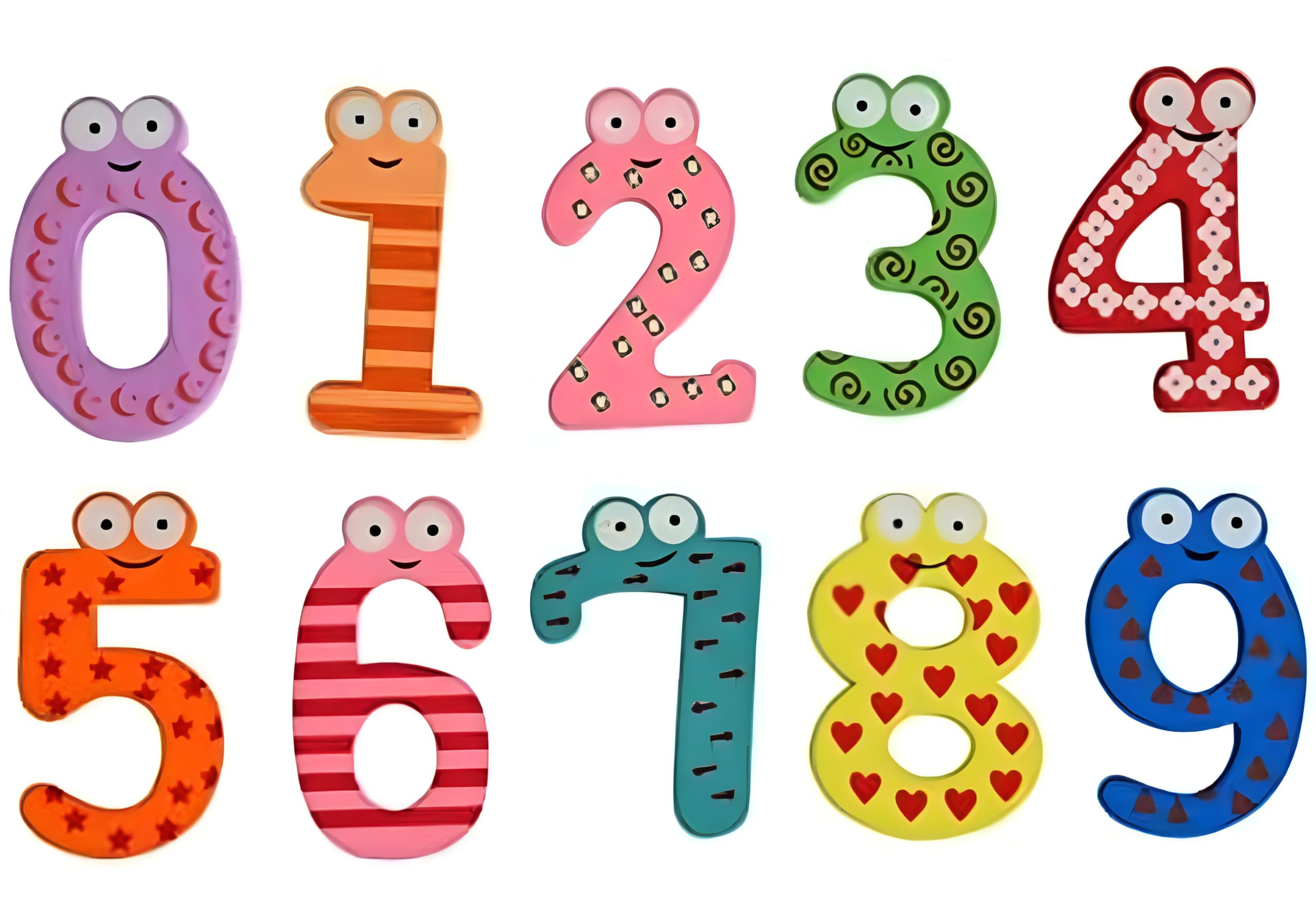 Tickles Wooden 26 English Upper Case (A to Z) Alphabets Stencils Letter Refrigerator Magnate Educational Toys for Kids