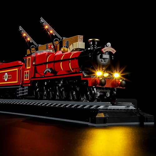 Miniatura 3 de BRIKSMAX Kit de iluminación LED para LEGO-76405 Hogwarts Express, edición de coleccionistas, compatible con el modelo de bloques de construcción de