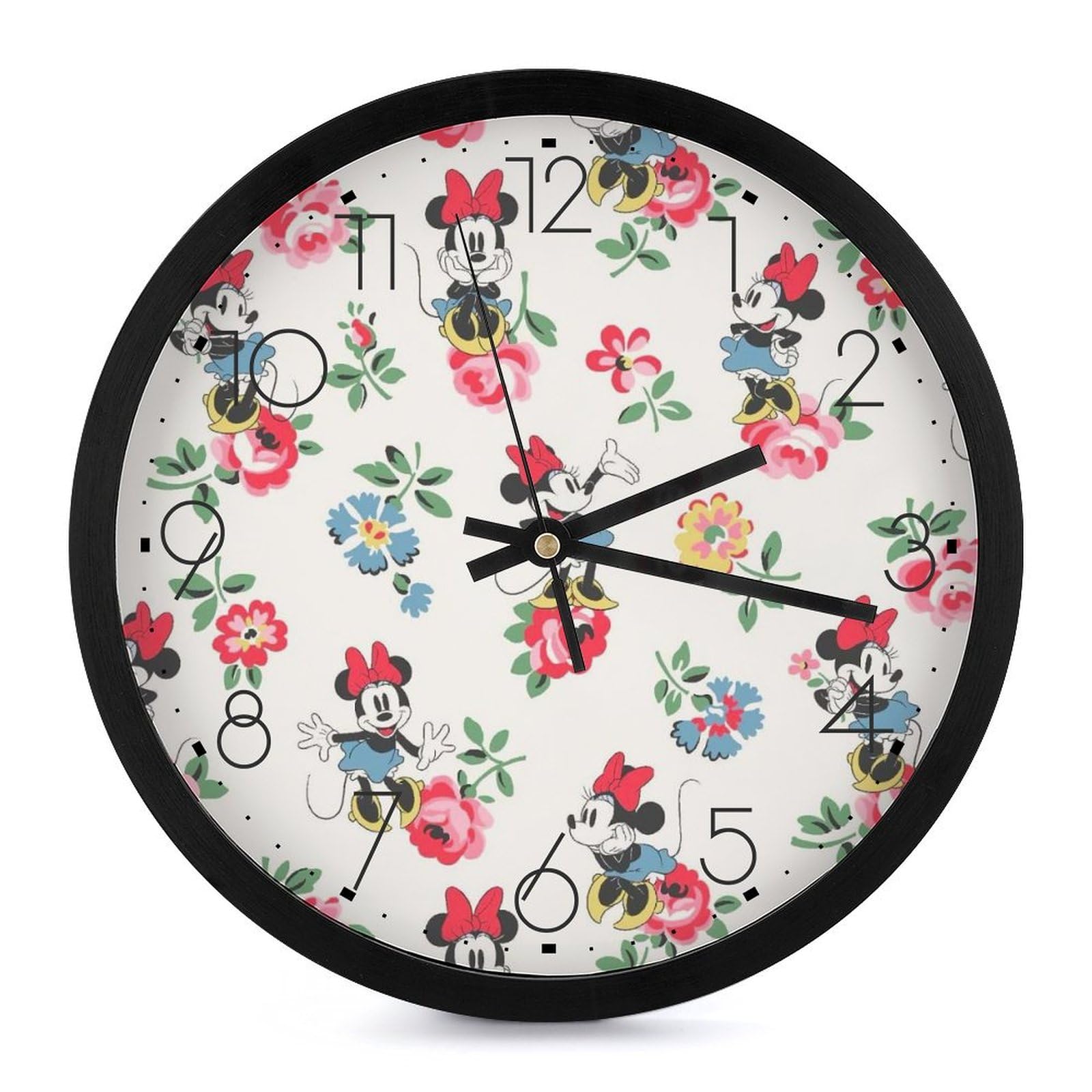 ミニーマウス壁掛け時計 Amazon.co.jp: ミニーマウス 壁掛け時計 かけ時計 置き時計 連続秒針