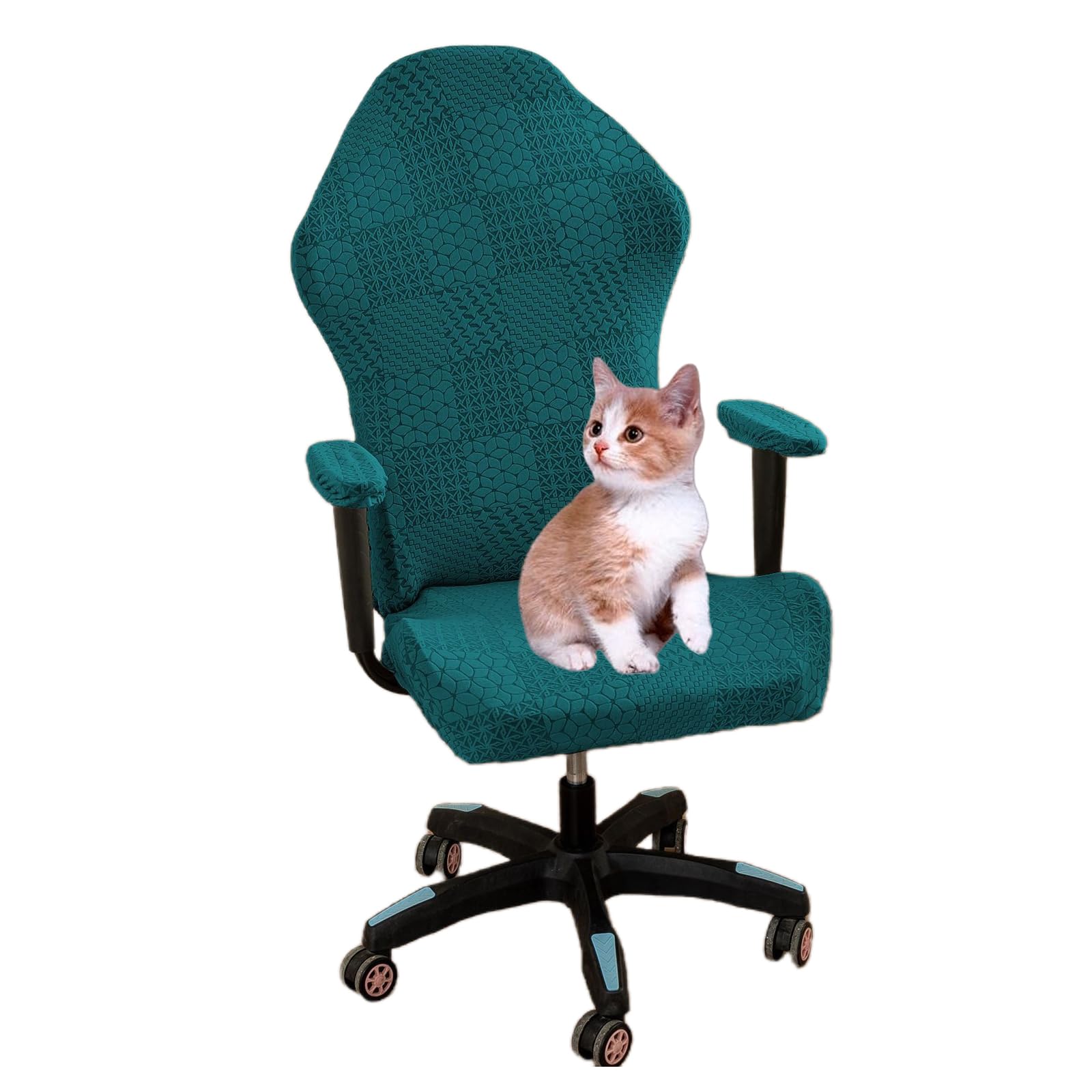 Housse de chaise jeu extensible et anti-usure pour accoudoirs