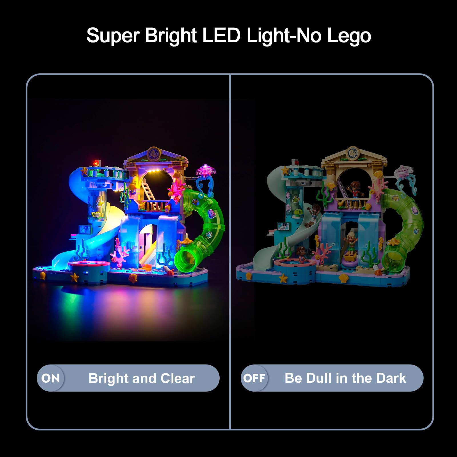 Led Light Set for Lego Heartlake City Water Park 42630 (No Lego), Decoration Lighting Set for Creative Toys - Image 2