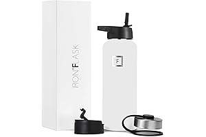 40 Oz Winter White Hydro Flask: Insulated Water Bottle for Sports, Gym & Outdoor Adventures