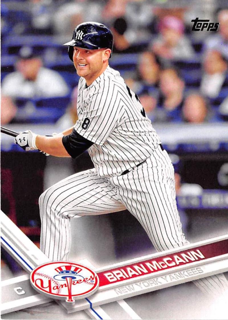 Amazon.com: 2017 Topps Series 1#48 Brian McCann New York Yankees
