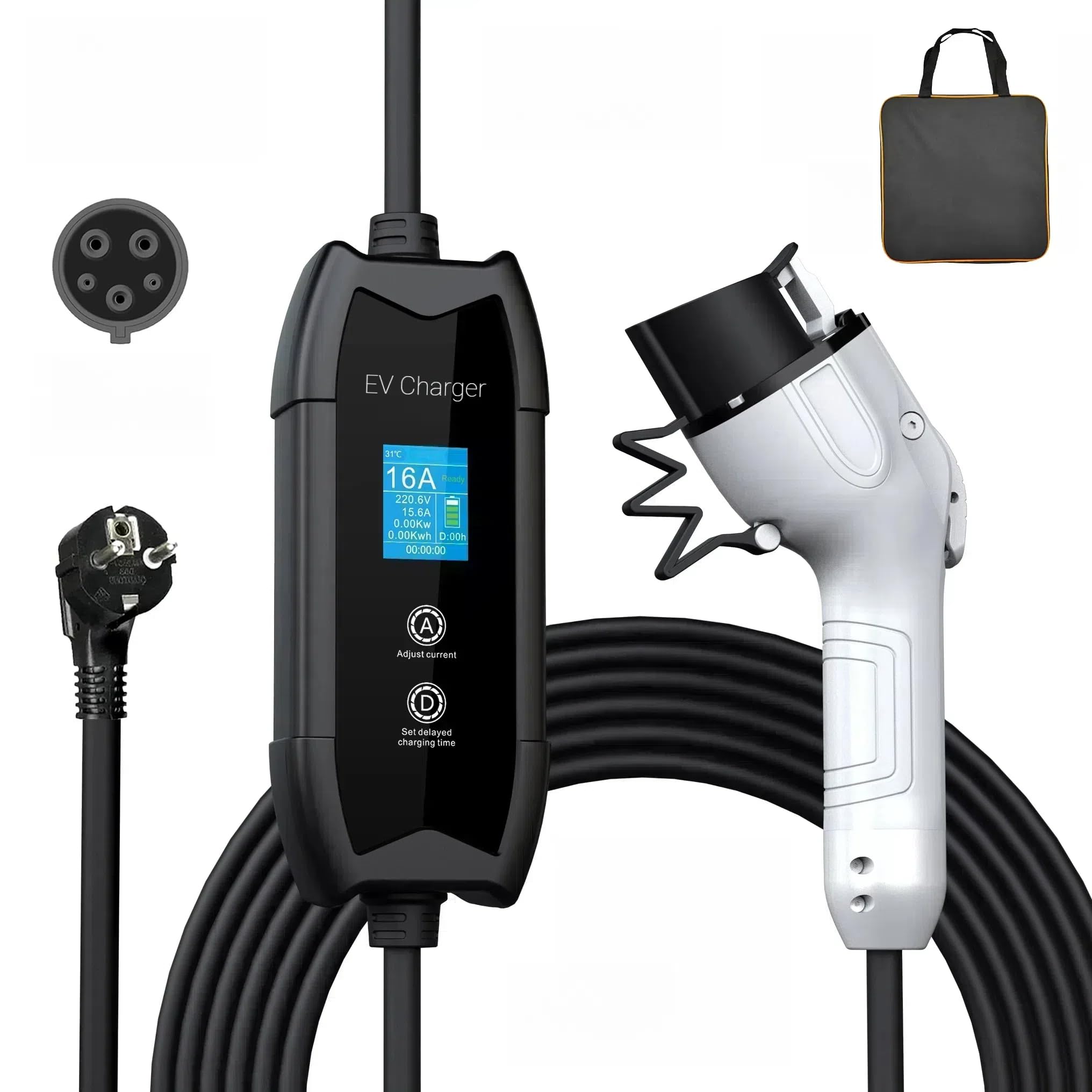 Amazon.com: JecoEV Level 2 SAE J1772 to Schuko EV Charger, Type 1