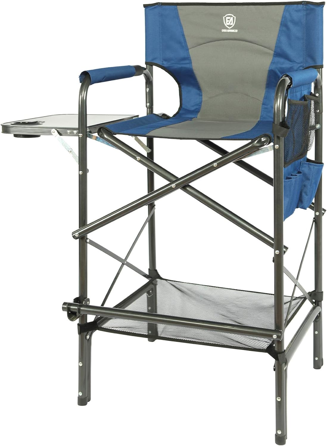 Buy Ever Advanced Folding Camping Tall Directors Chair Quad Padded