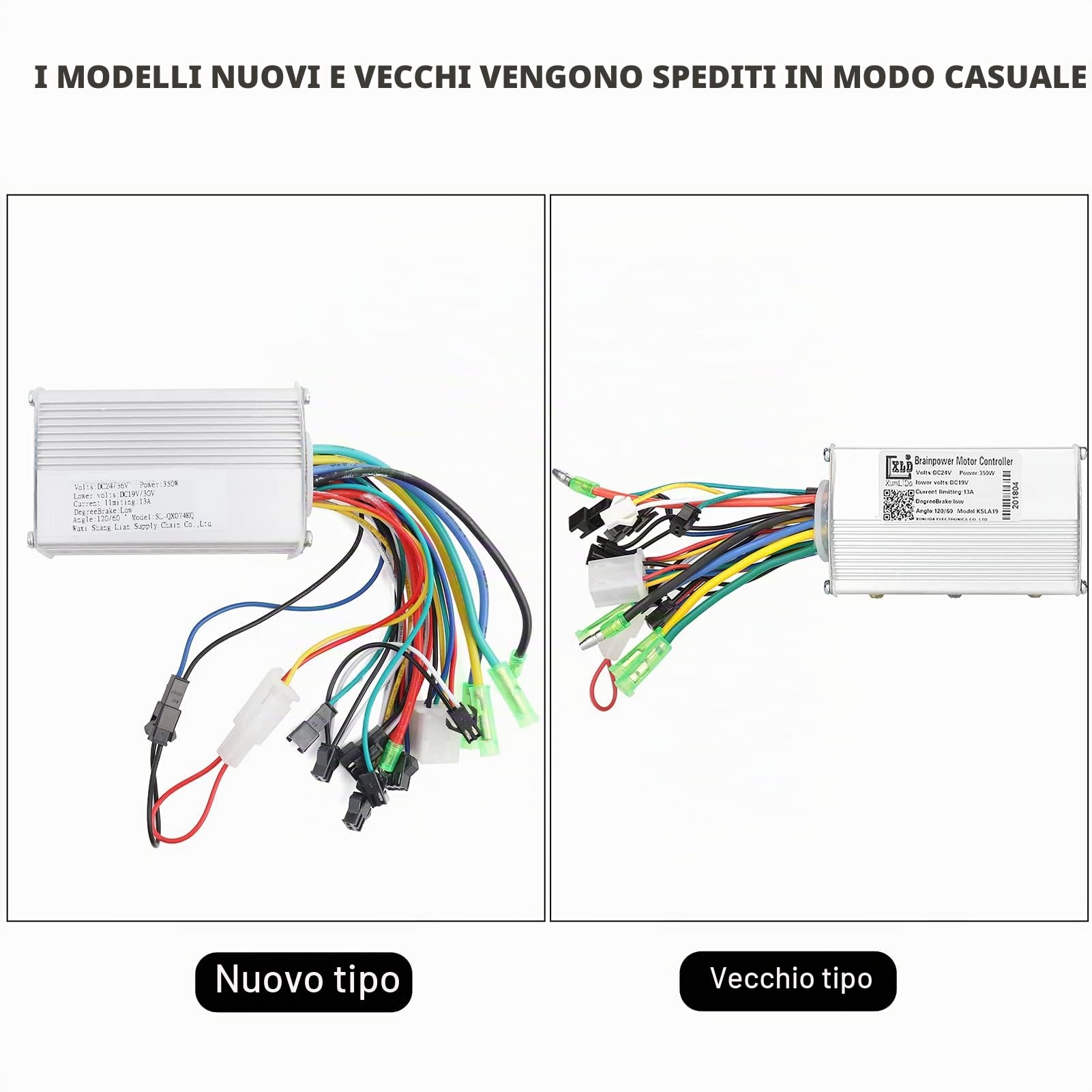 Dioche Regolatore di Motore Elettrico 24V 350W - Controllore velocità per Motori Brushless, Controllo Preciso Bici Elettriche, Scooter e Moto Centralina ad Alta Efficienza