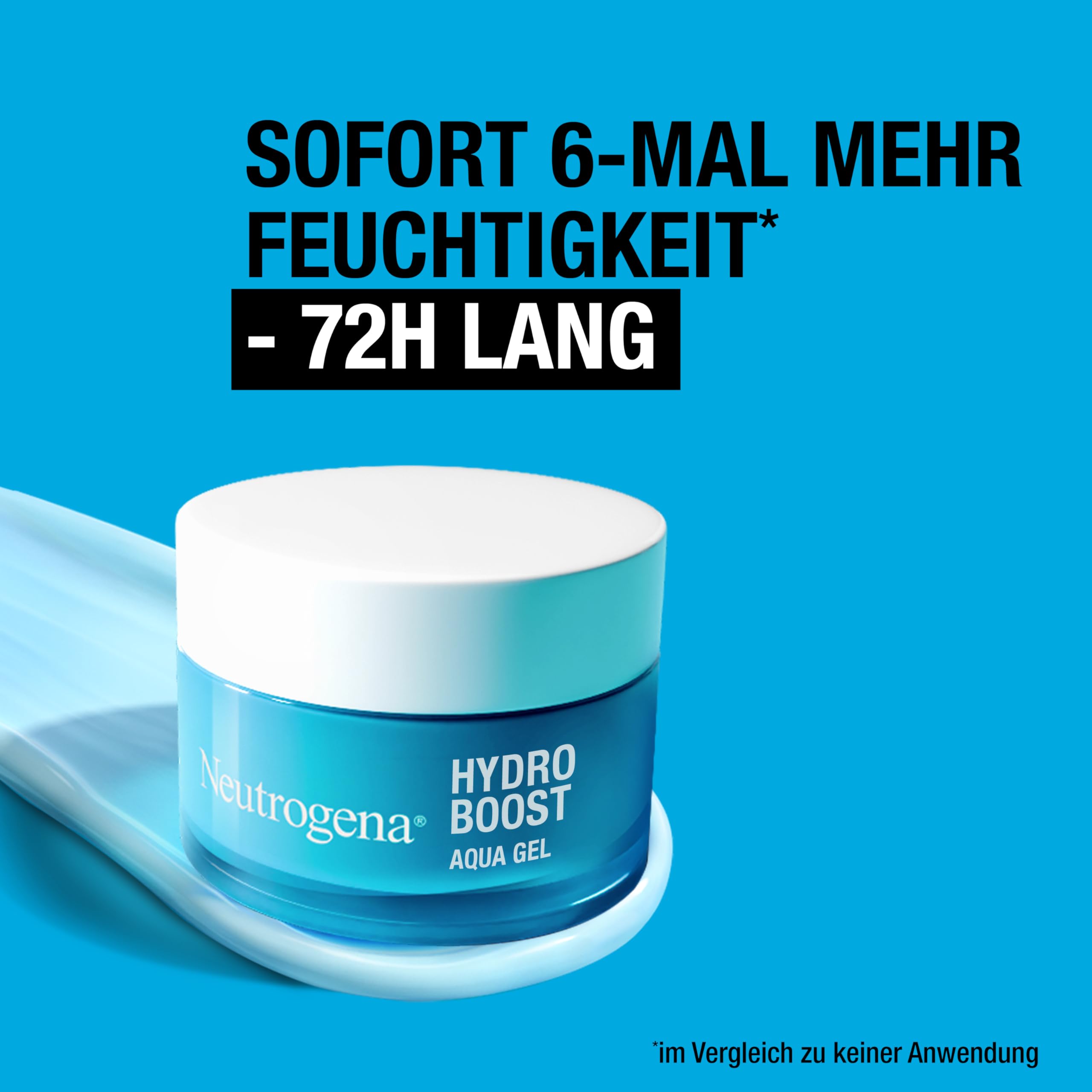 Neutrogena Hydro Boost Skincare Set mit Aqua Reinigungsgel, Aqua Perlen Gesichtsserum und Aqua Gel Gesichtscreme, Gesichtsreinigung- und pflege mit Hyaluronsäure, optimal als Geschenkset